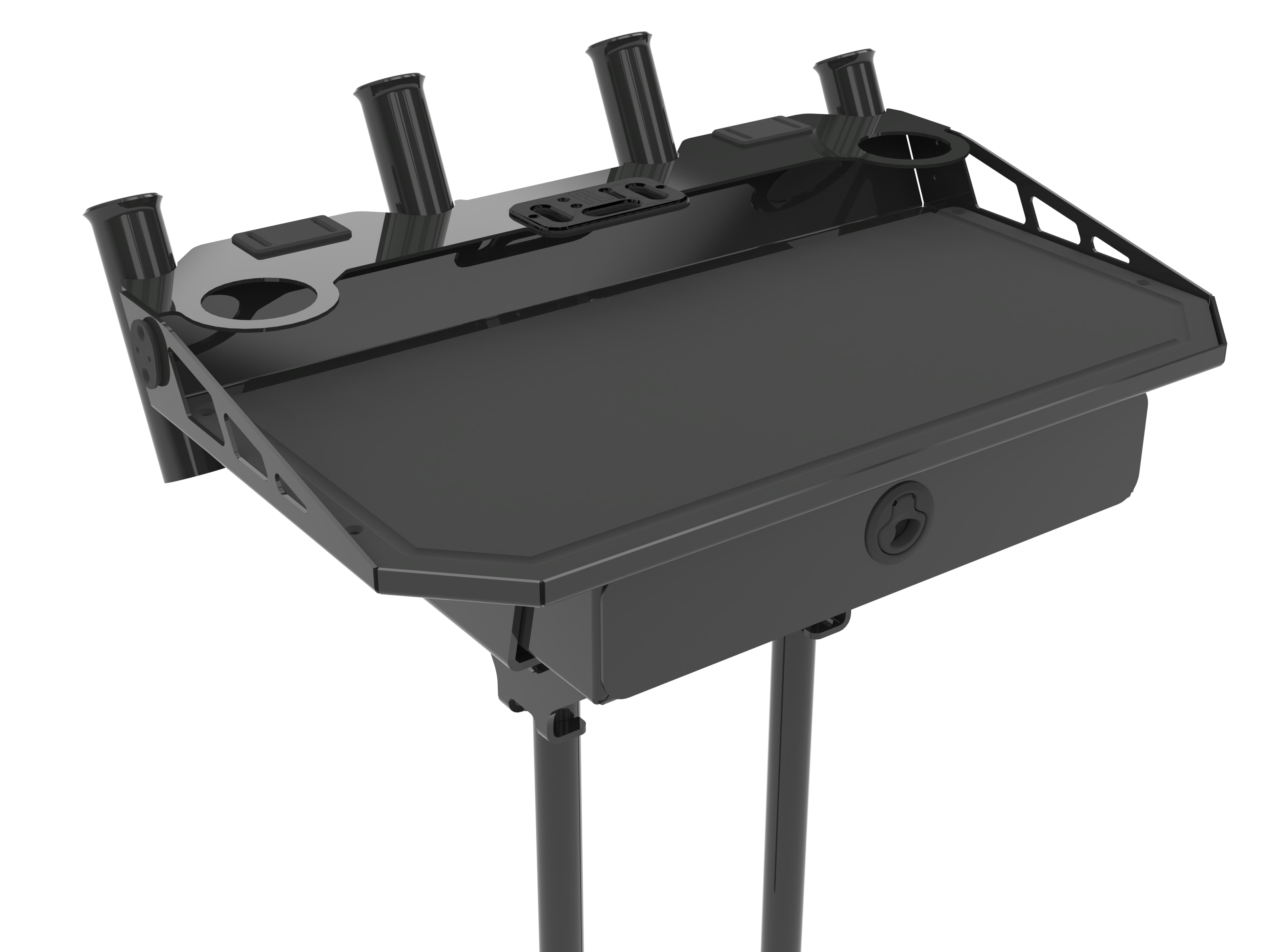 Aluminium Bait Board and Drawer- 750mm