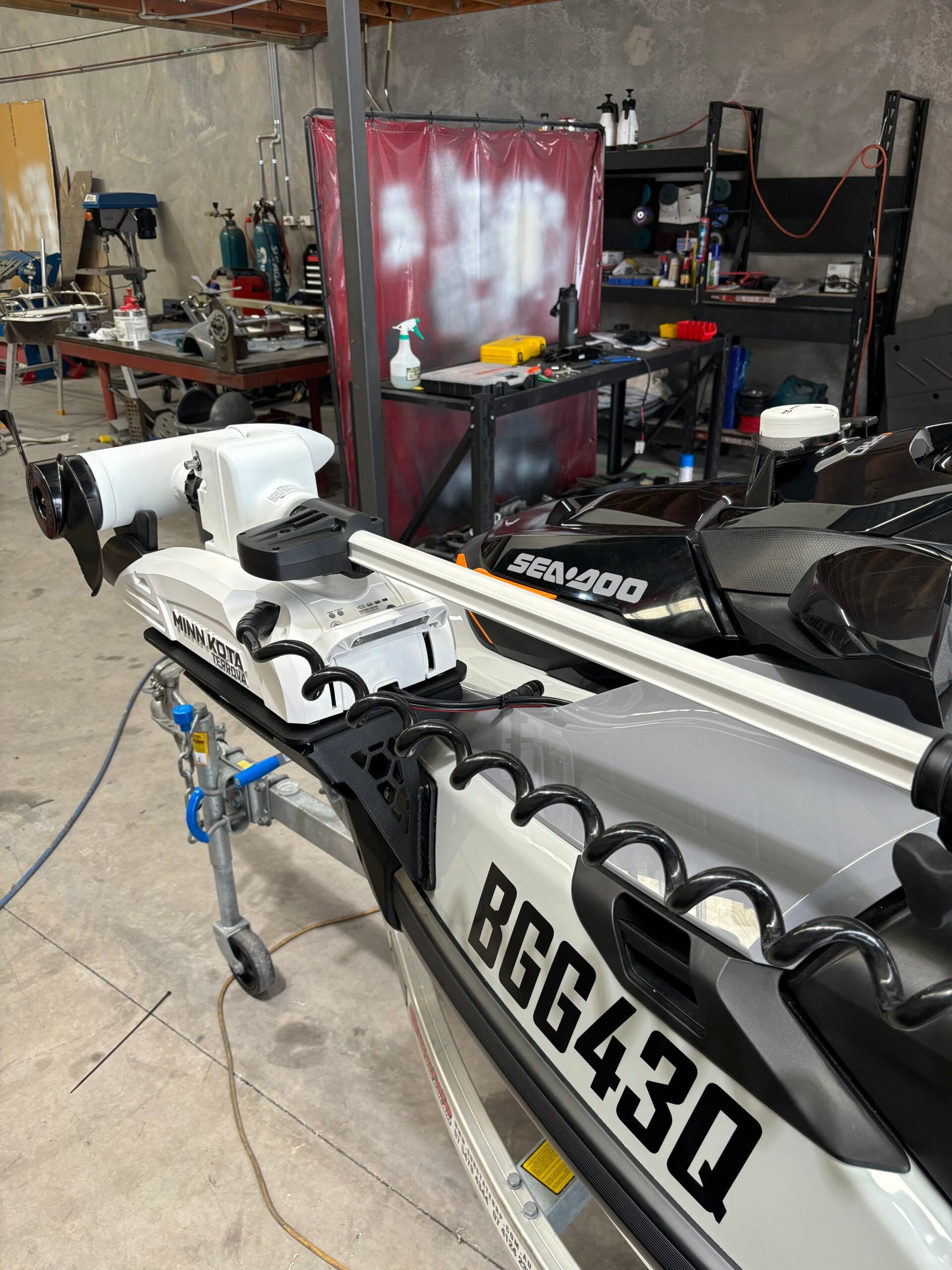 Seadoo Fish Pro Heading Sensor Mount image 3