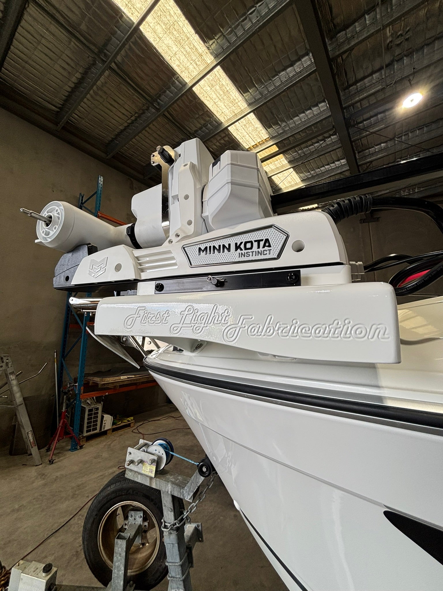 Jeannuea 695 Merry Fisher Trolling Motor Mount