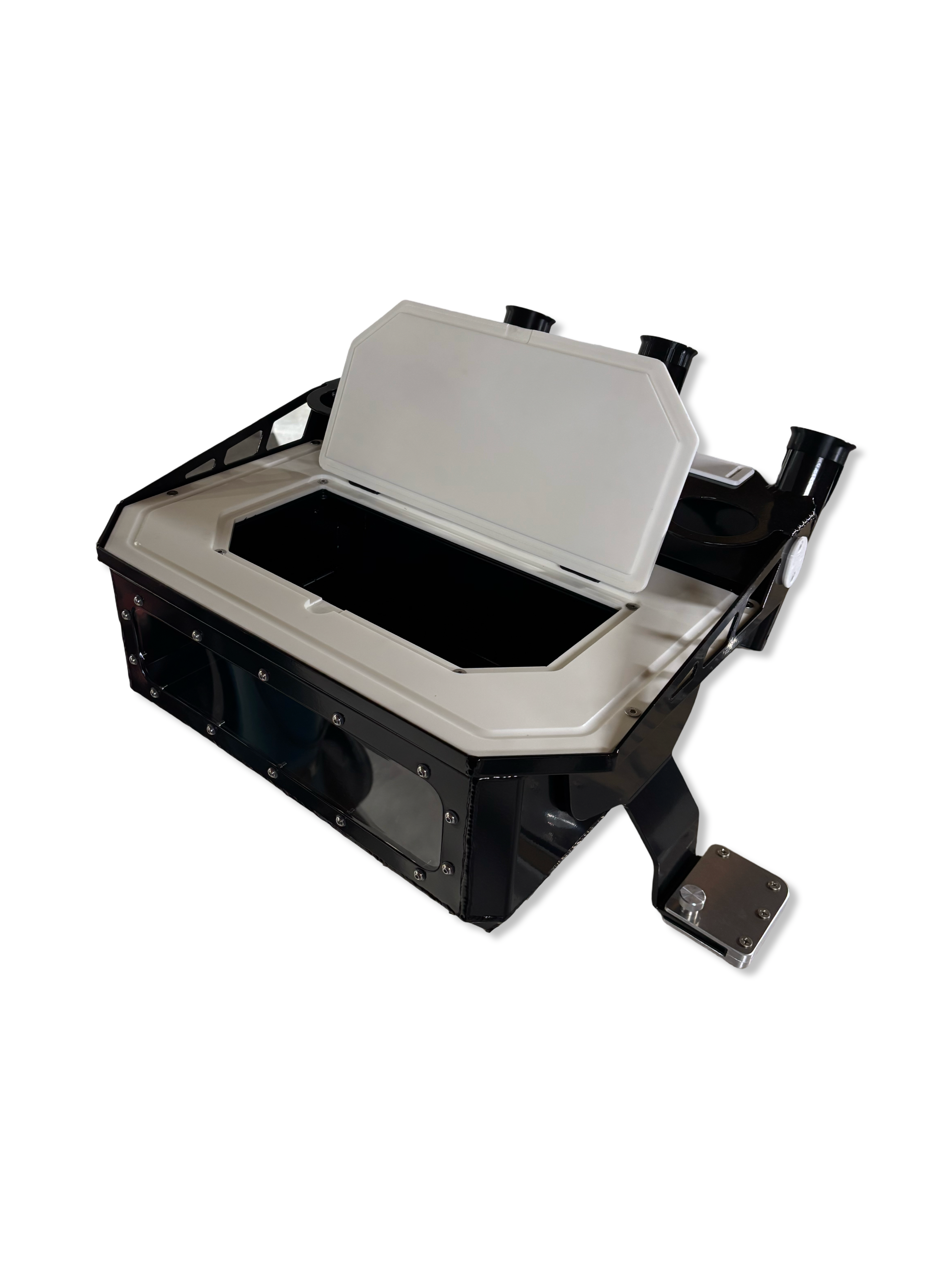 Aluminium Bait Board and Live Bait Tank - 600mm