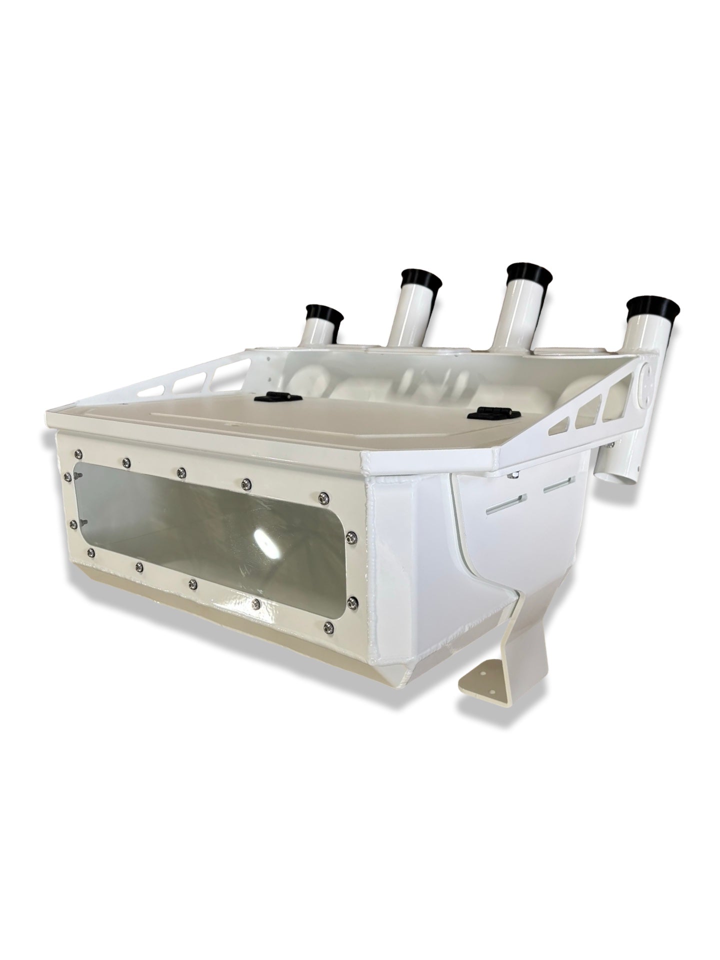 Aluminium Bait Board and Live Bait Tank - 600mm