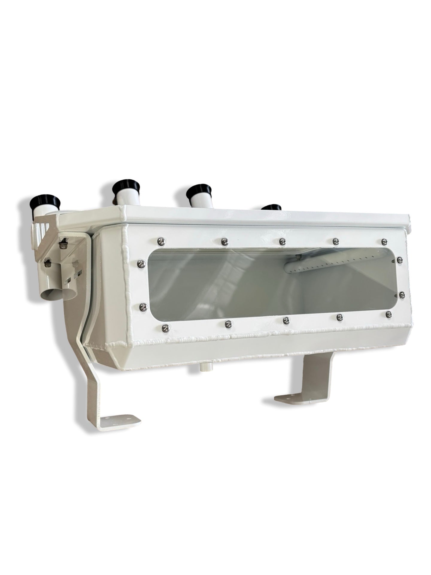 Aluminium Bait Board and Live Bait Tank - 600mm