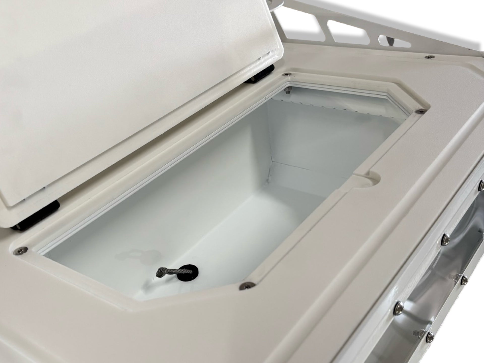 Aluminium Bait Board and Live Bait Tank - 600mm