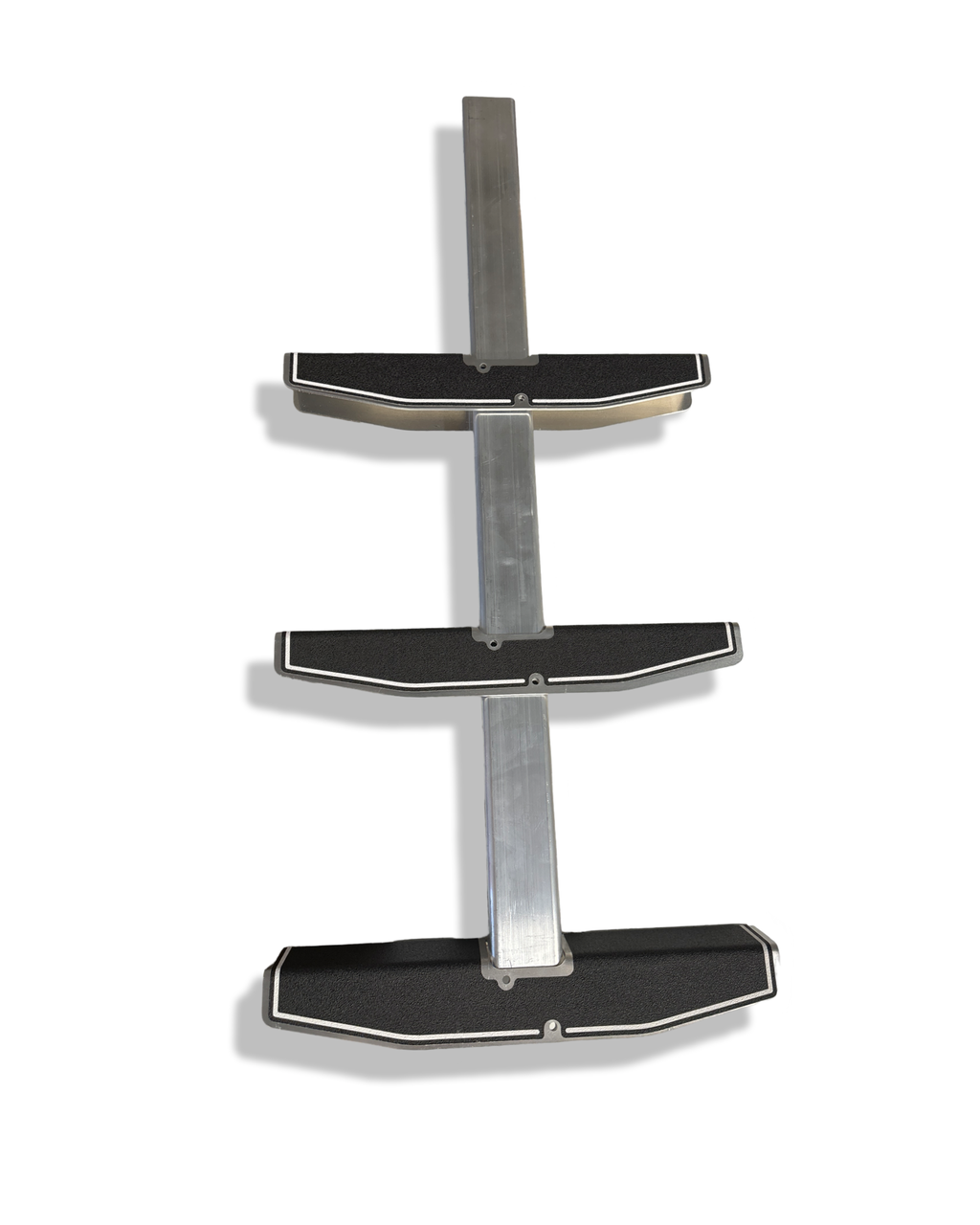 Aluminium Boat Ladder - Raw Aluminium, 3 Step image