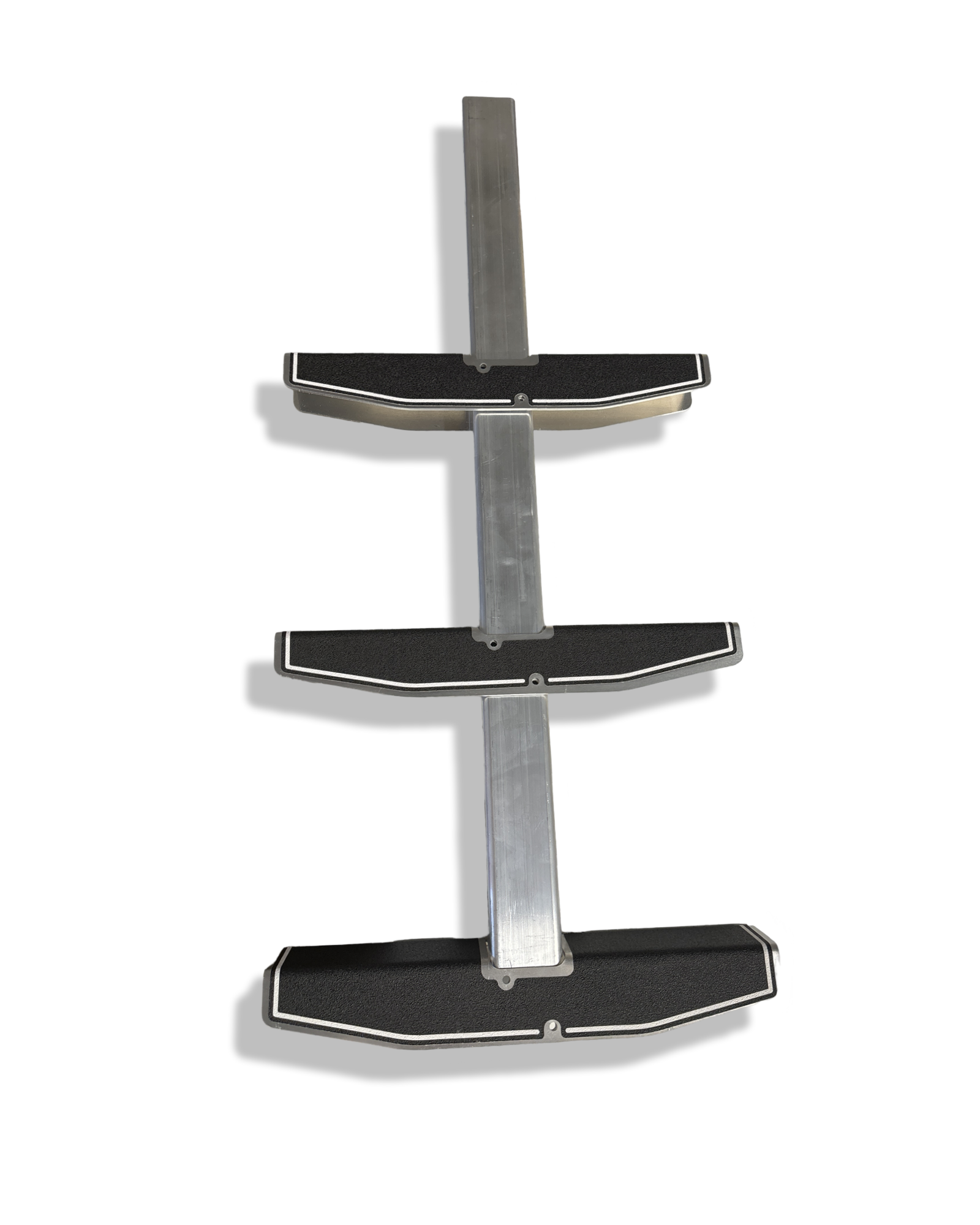 Aluminium Boat Ladder - Raw Aluminium, 3 Step image