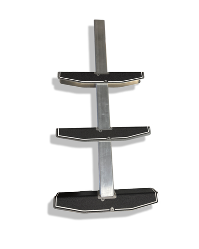 Aluminium Boat Ladder - Raw Aluminium, 3 Step image