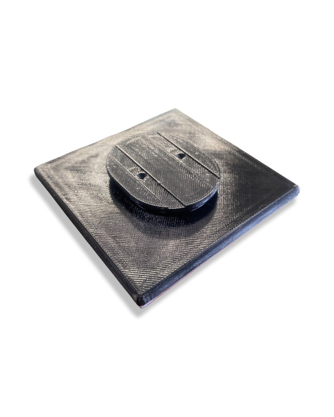 Push Lock Puck - 3M Adhesive - black image