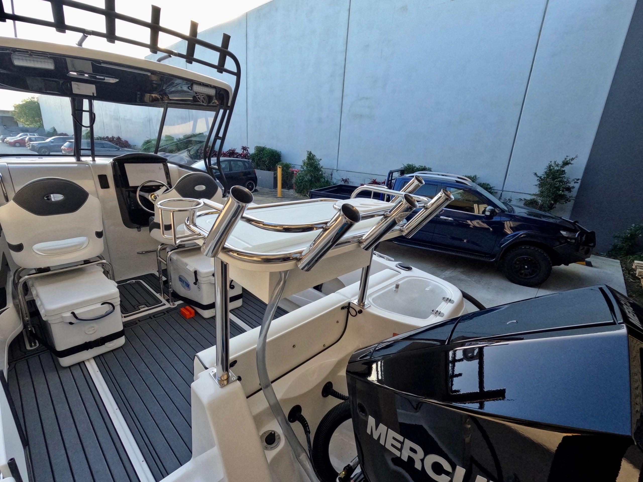 Stainless Steel Bait Board 75x45cm Base With Drawer image 7