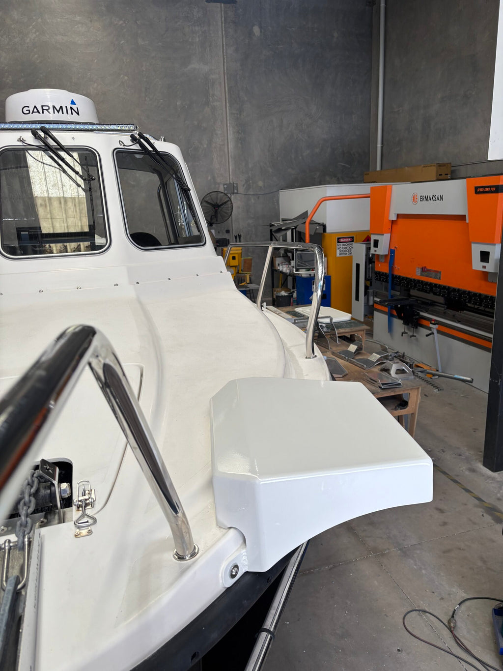 Bass Straight Boats Offshore '24 Trolling Motor Mount image 3