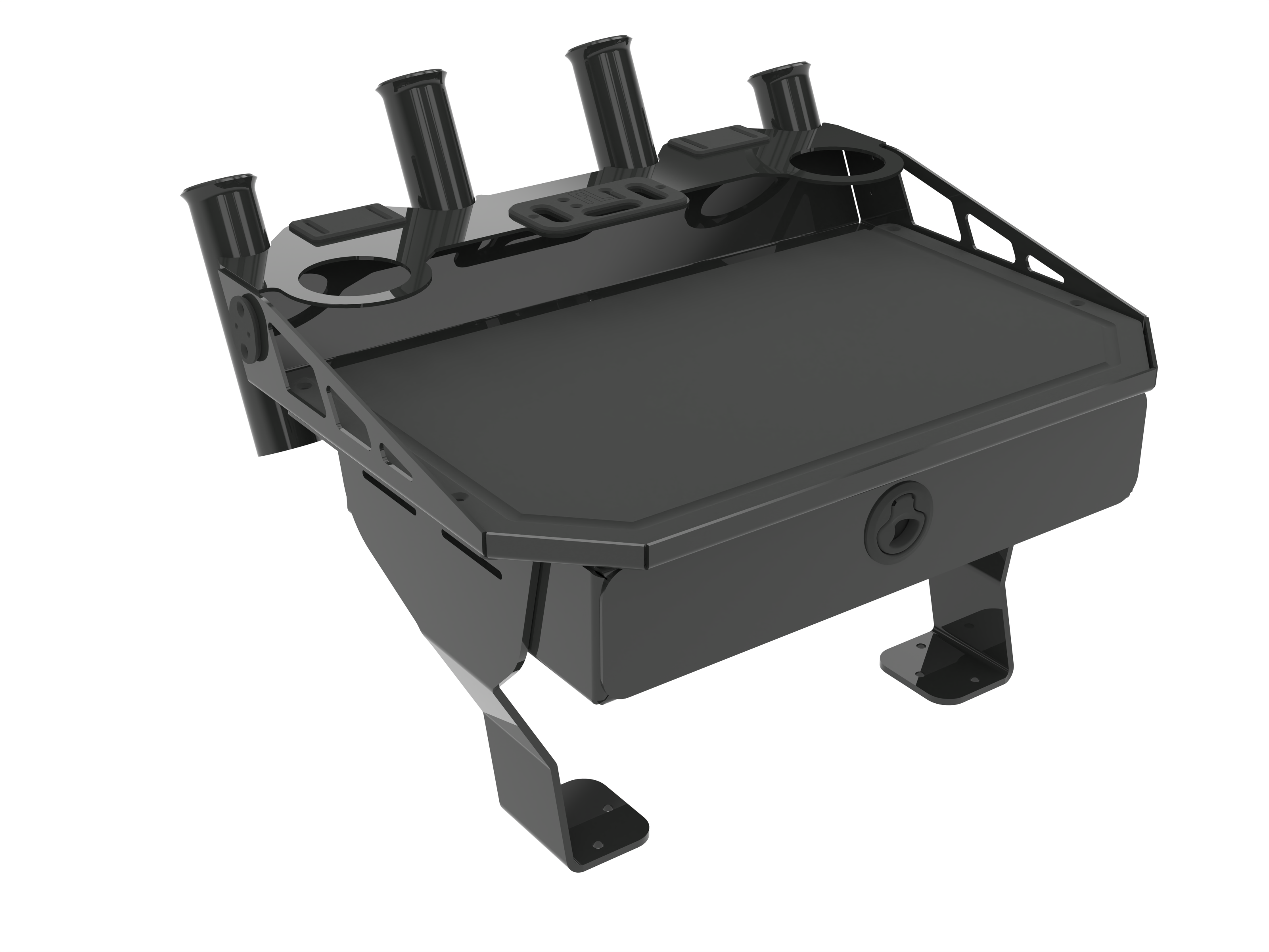 Aluminium Bait Board and Drawer - 600mm