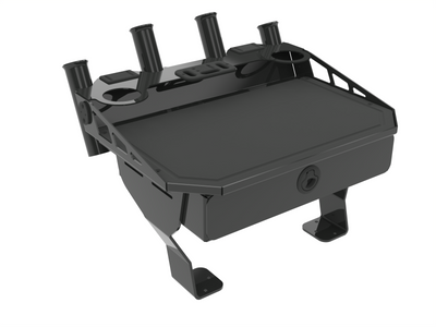 Aluminium Bait Board and Drawer - 600mm