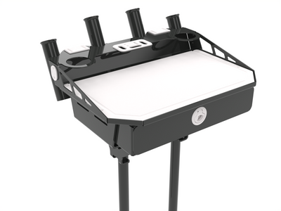Aluminium Bait Board and Drawer - 600mm