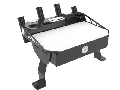 Aluminium Bait Board and Drawer - 600mm