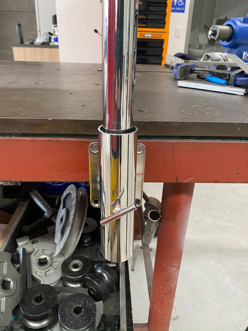 Transom Mounted Stainless Steel Bait Board 750x450mm image 6