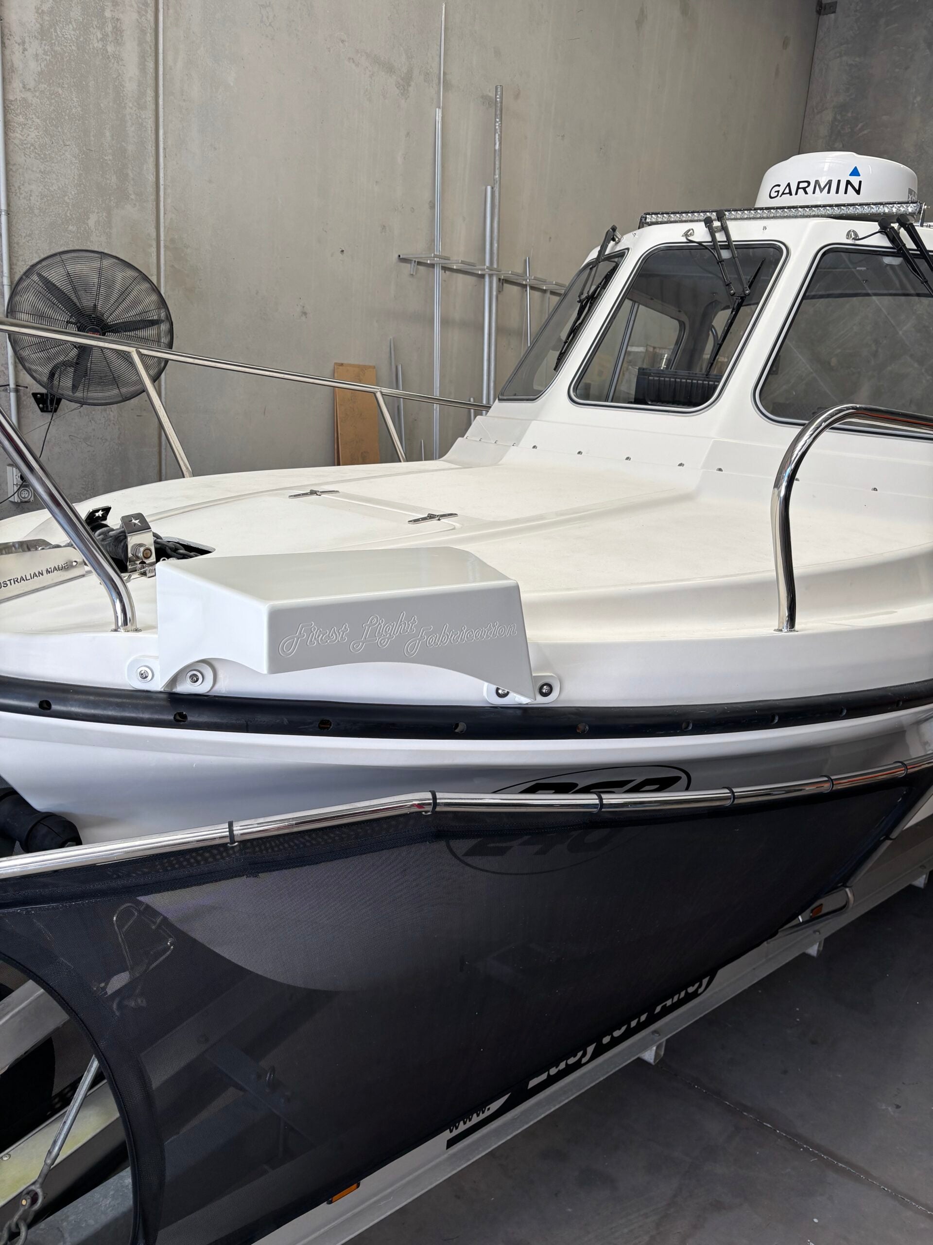 Bass Straight Boats Offshore '24 Trolling Motor Mount image 1