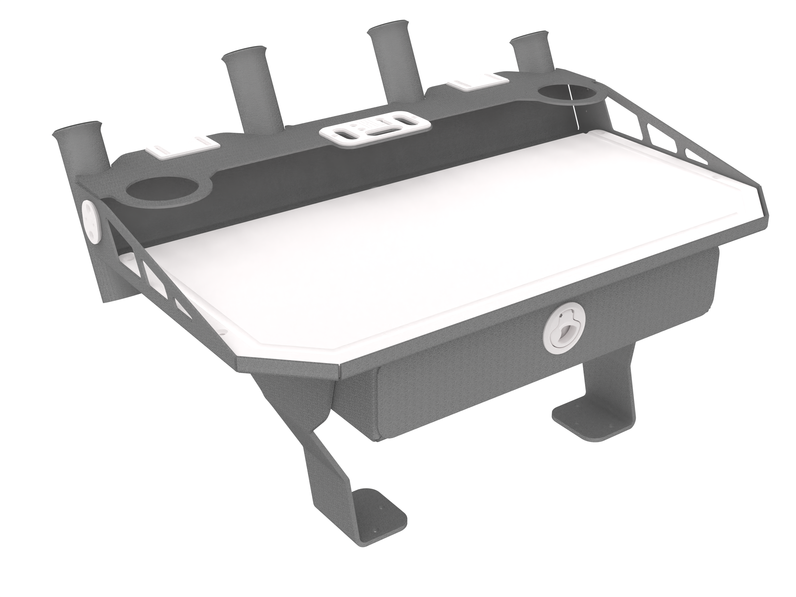 Aluminium Bait Board and Drawer- 750mm