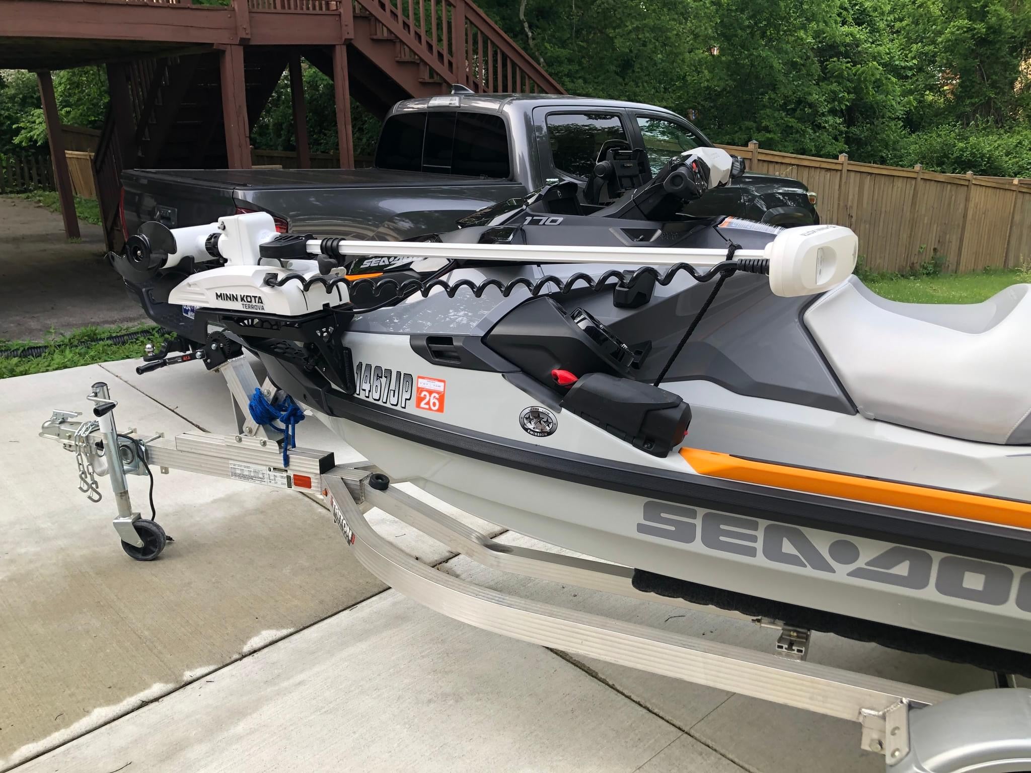 Sea-Doo Electric Trolling Motor Mount image 7