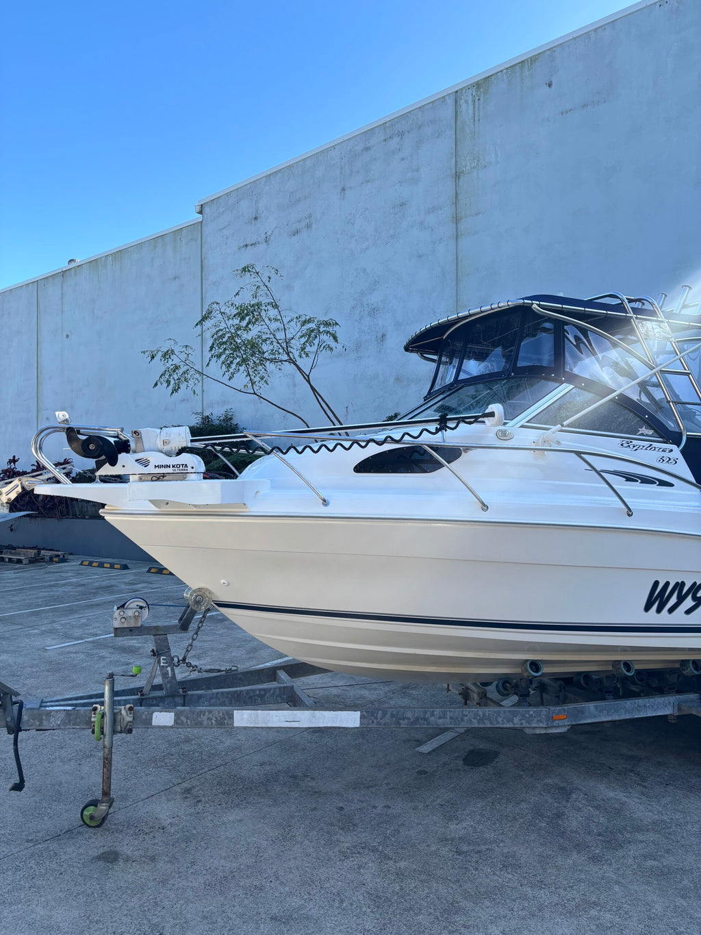 Cruise Craft Outsider 625 Trolling Motor Mount image 0