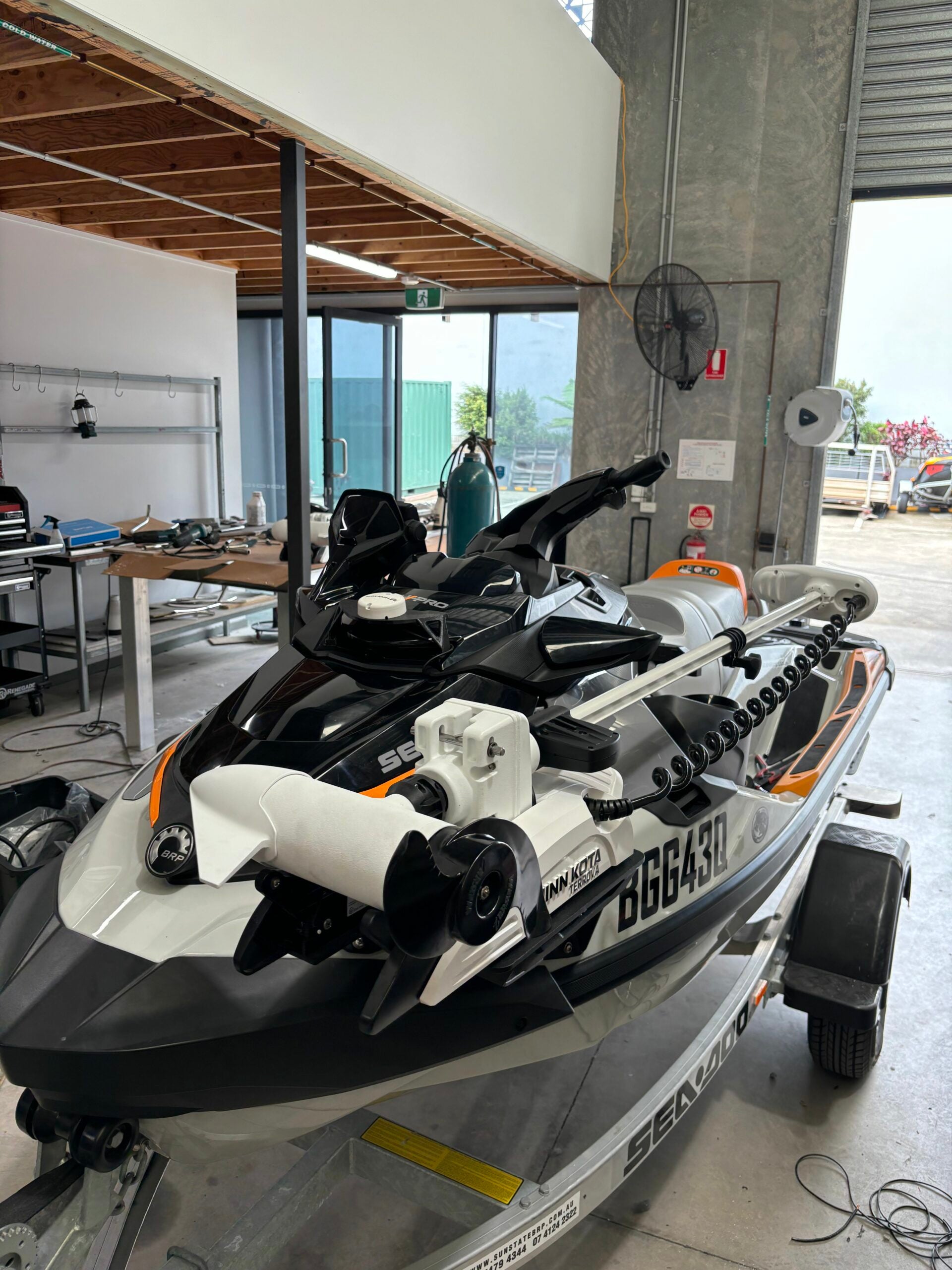 Seadoo Fish Pro Heading Sensor Mount image 2