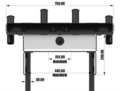 Aluminium Bait Board image 21