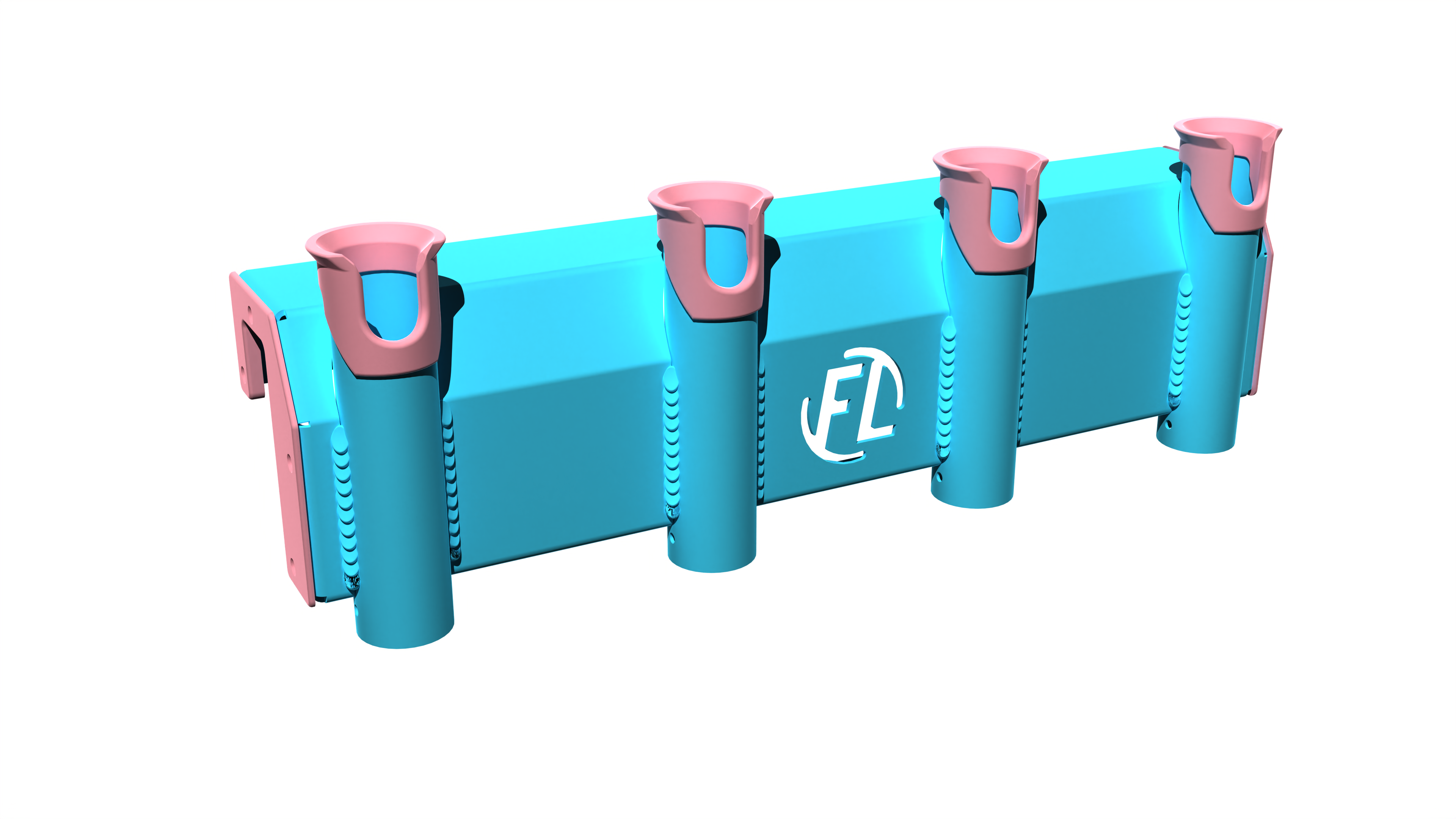 Custom Aluminium Coaming Rack Rod Holder
