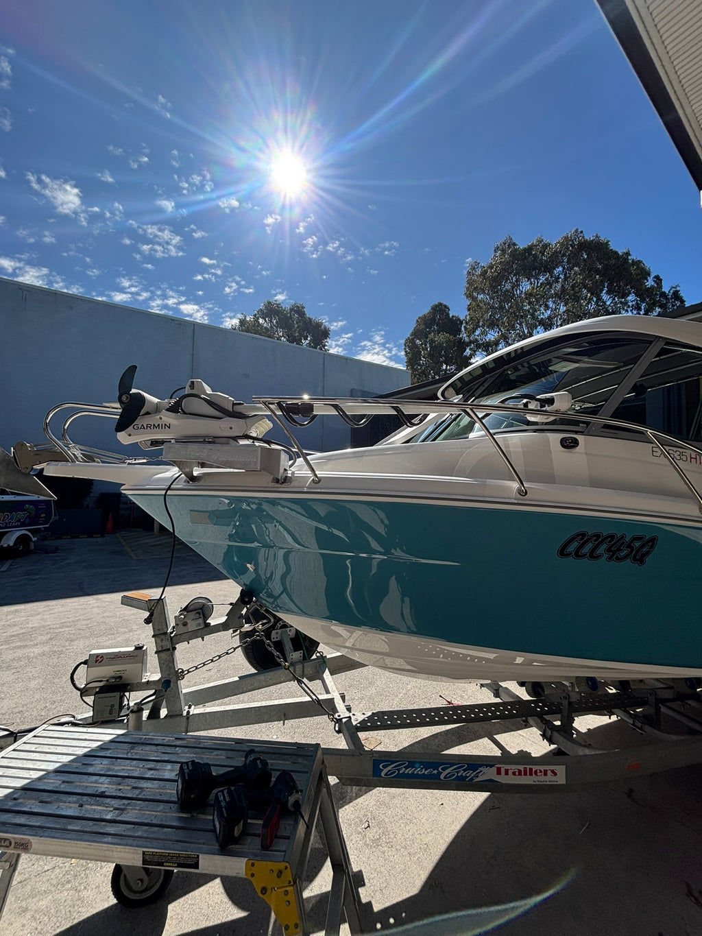 Cruise Craft Explorer 635 ST Motor Mount