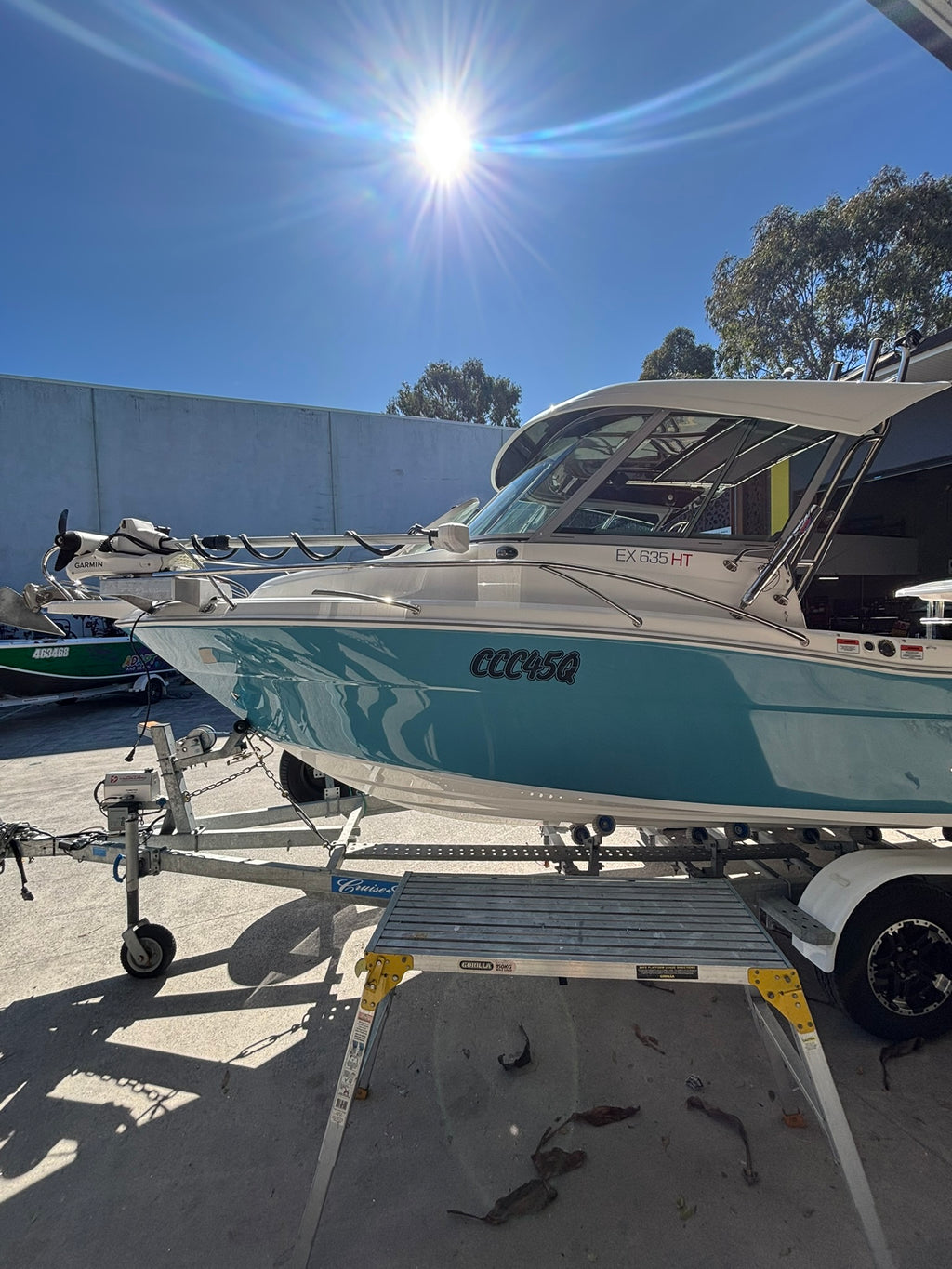 Cruise Craft Explorer 635 ST Motor Mount