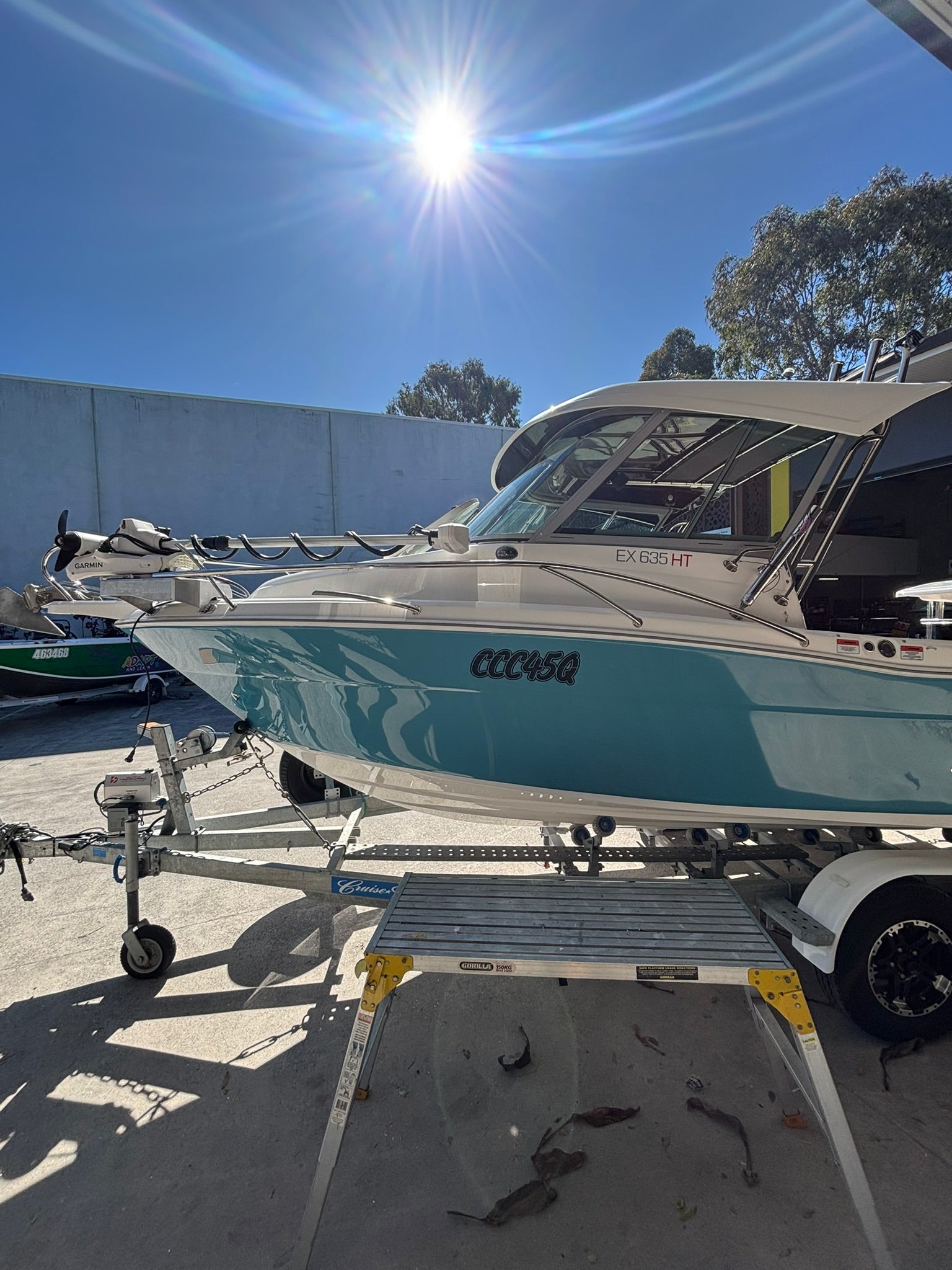 Cruise Craft Explorer 635 ST Motor Mount