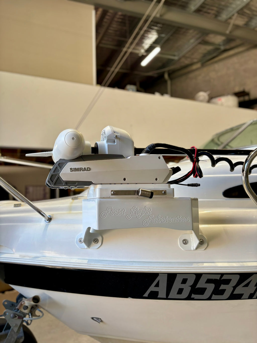 Haines Hunter 650 Classic Motor Mount