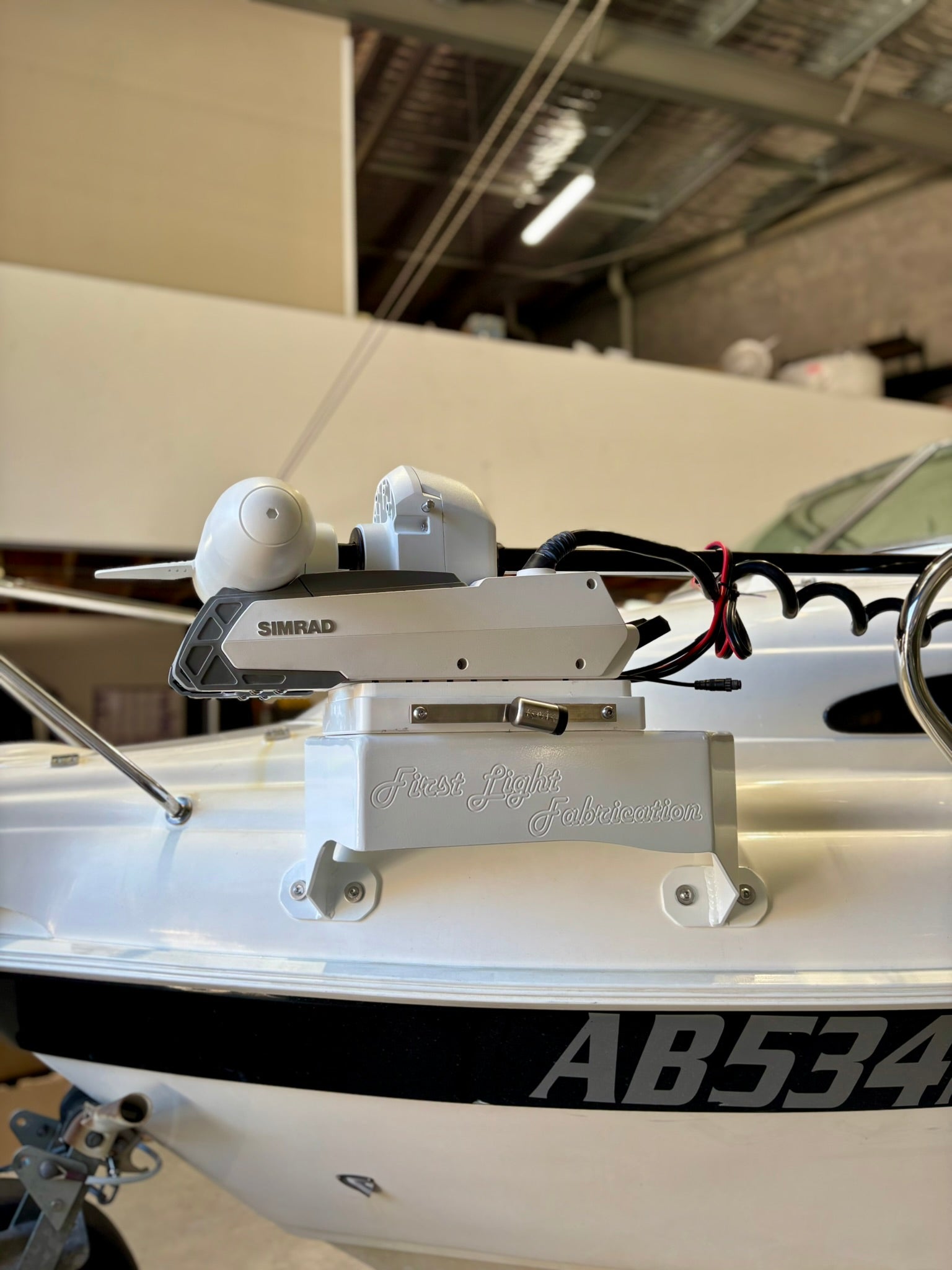 Haines Hunter 650 Classic Motor Mount