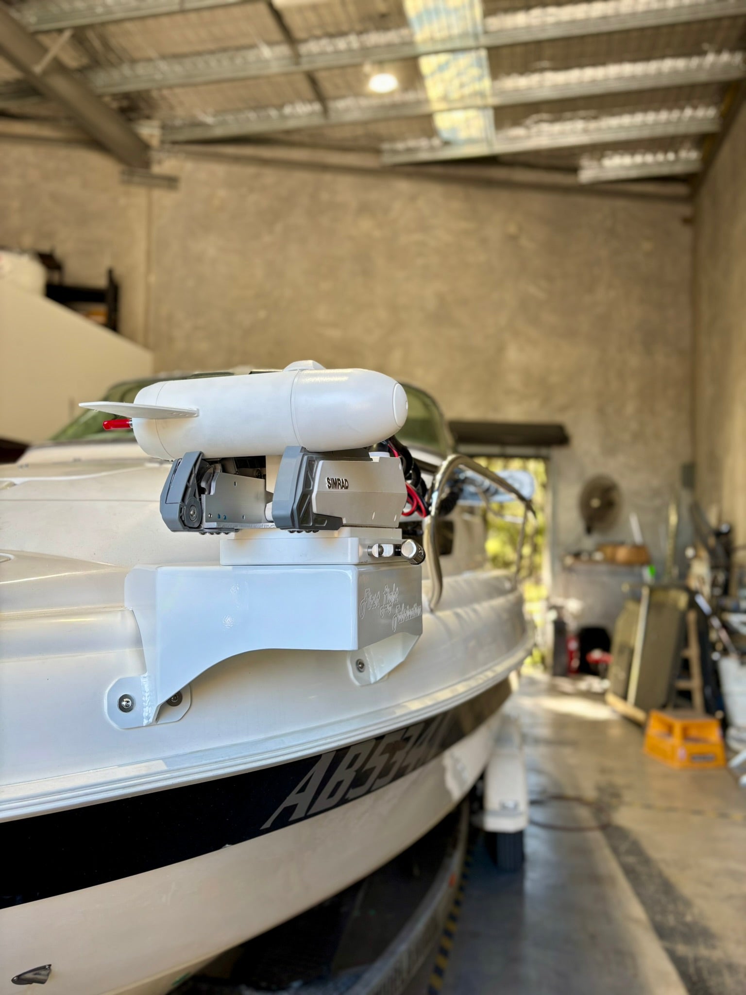 Haines Hunter 650 Classic Motor Mount