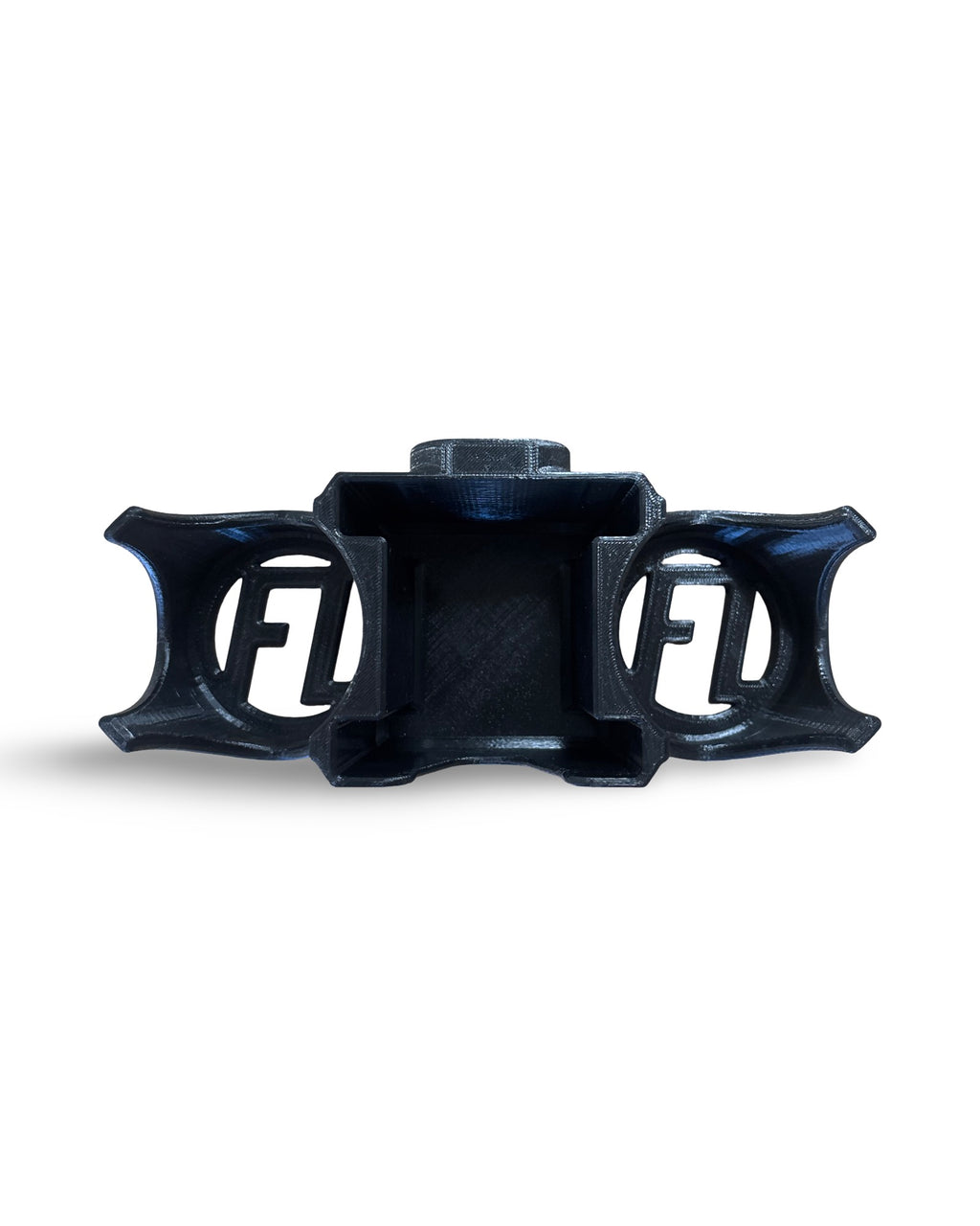 Dual Boat Cup and Phone Holder with Push Lock Puck