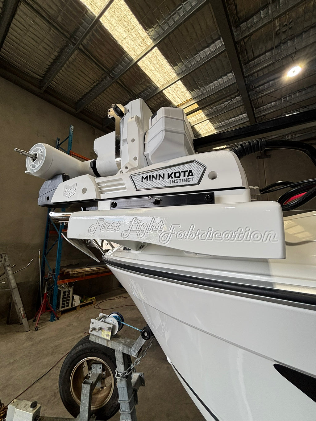 Jeannuea 695 Merry Fisher Trolling Motor Mount