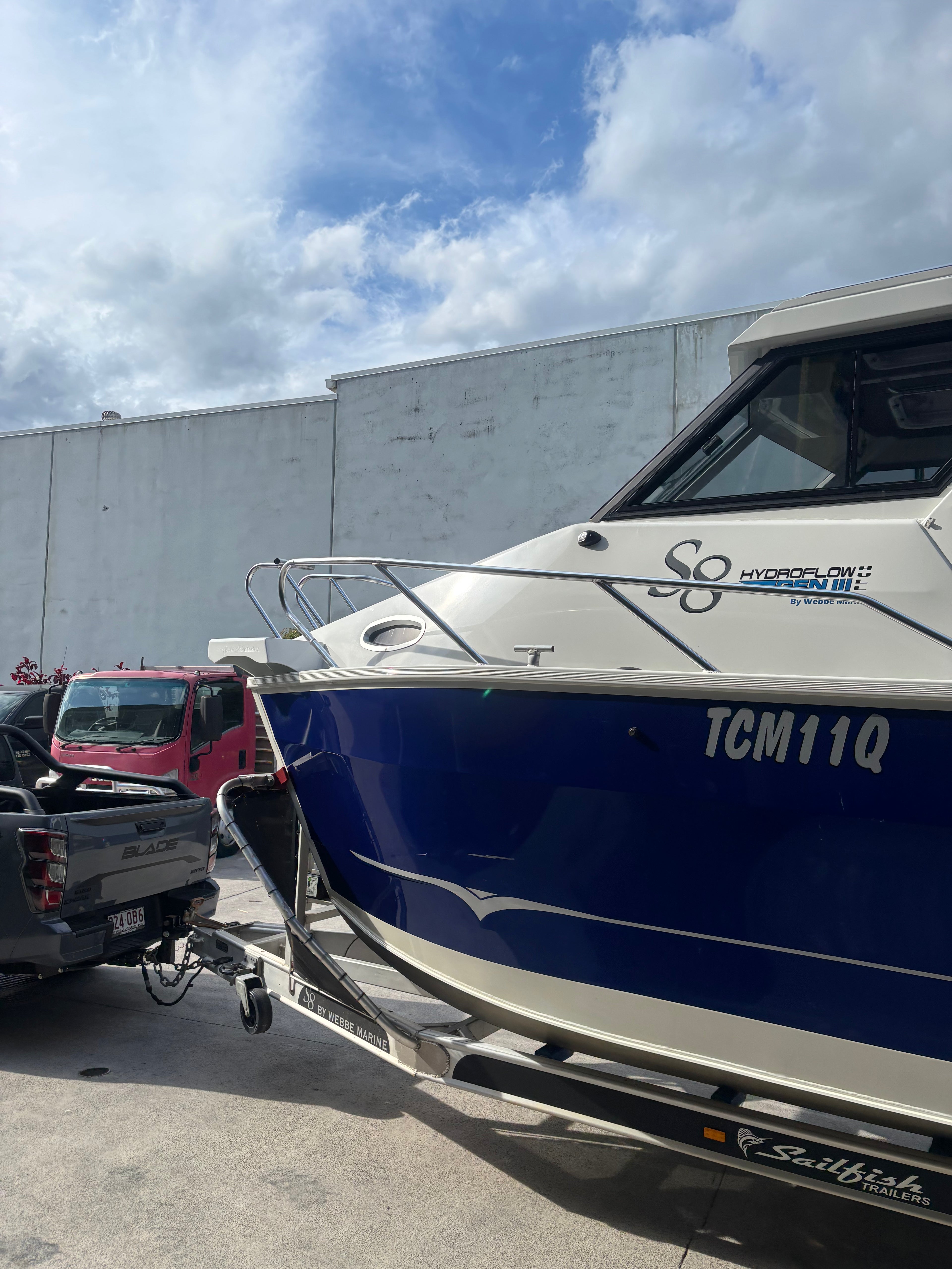 Sailfish S8 Motor Mount (Pre 2021)