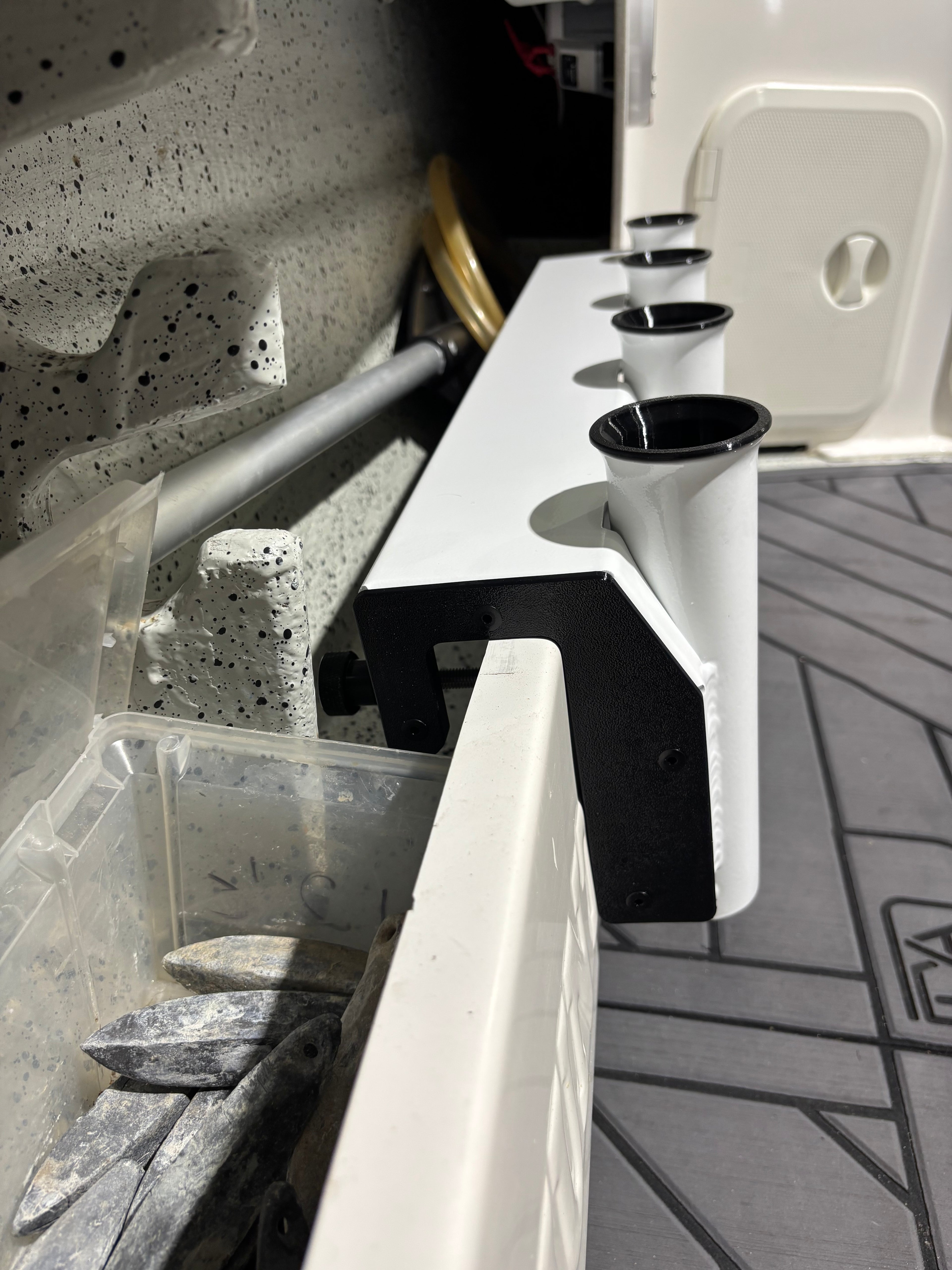 Aluminium Coaming Rack Rod Holder V2