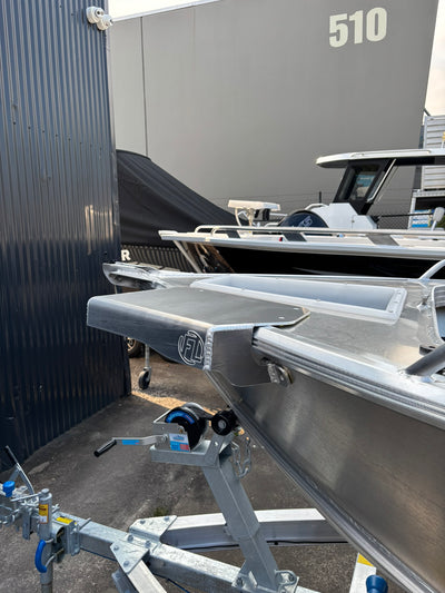 Universal Tinnie Bow Mount Motor Bracket