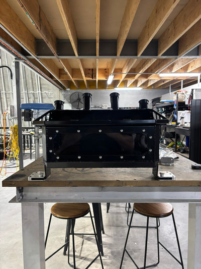 Aluminium Bait Board and Live Bait Tank - 600mm