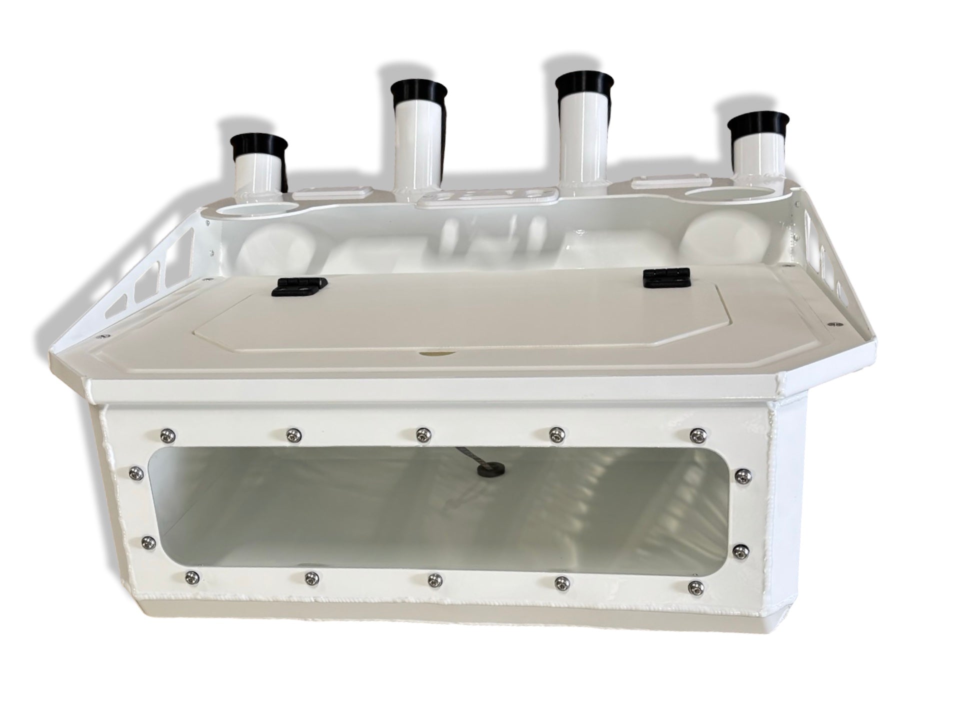 Aluminium Bait Board and Live Bait Tank - 750mm