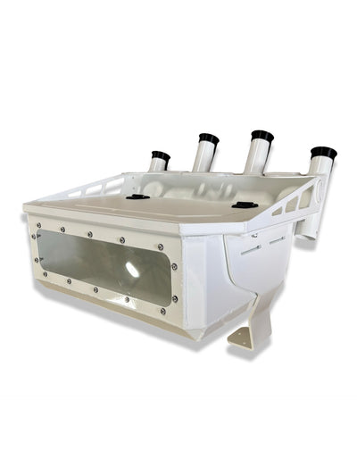 Aluminium Bait Board and Live Bait Tank - 750mm