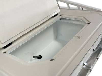 Aluminium Bait Board and Live Bait Tank - 750mm