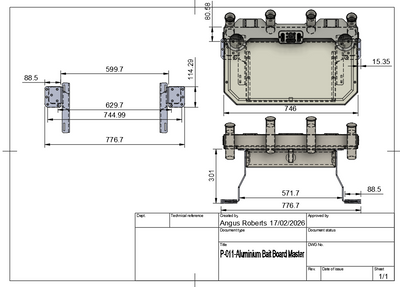 Aluminium Bait Board Mounts