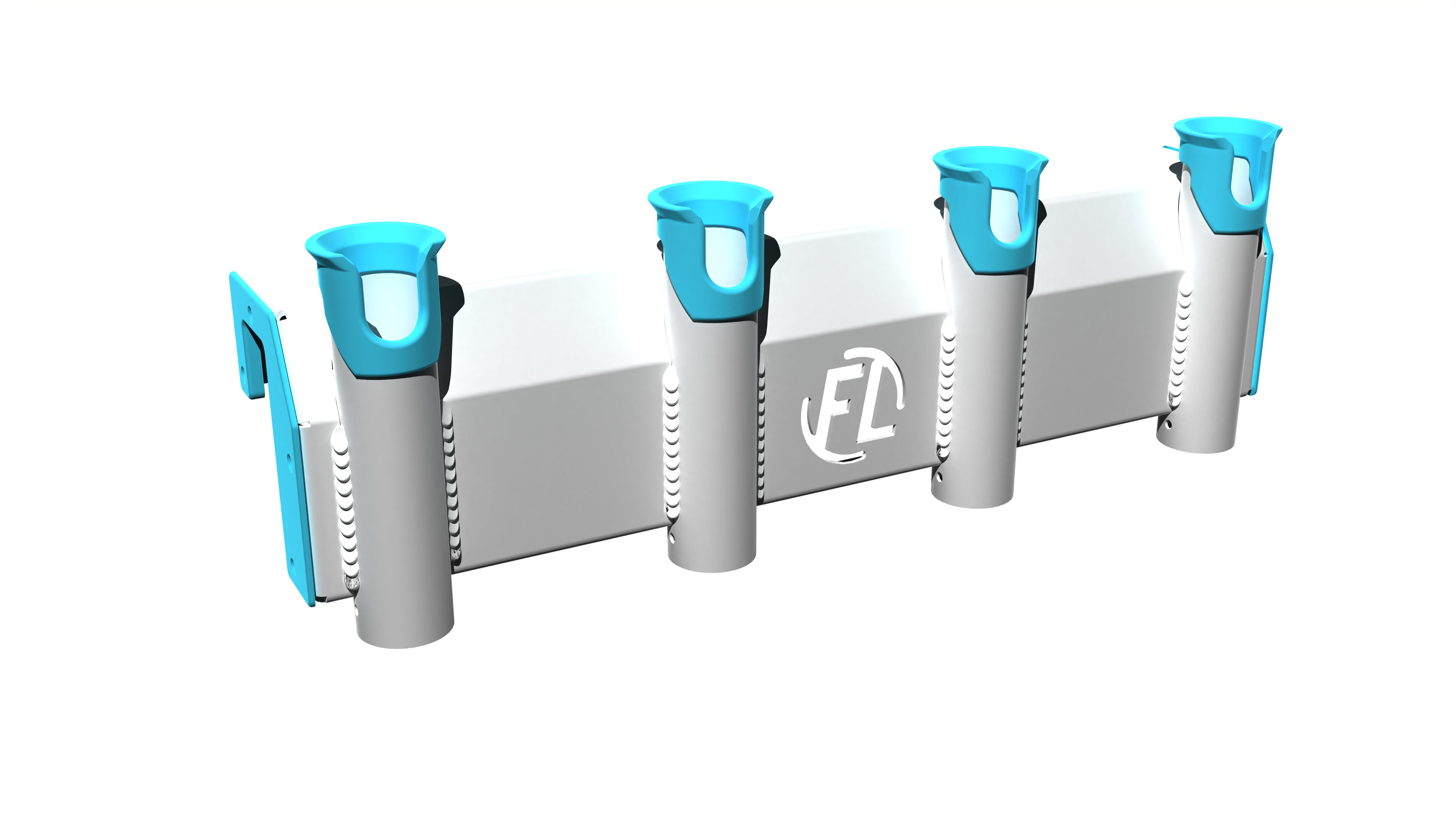 Custom Aluminium Coaming Rack Rod Holder