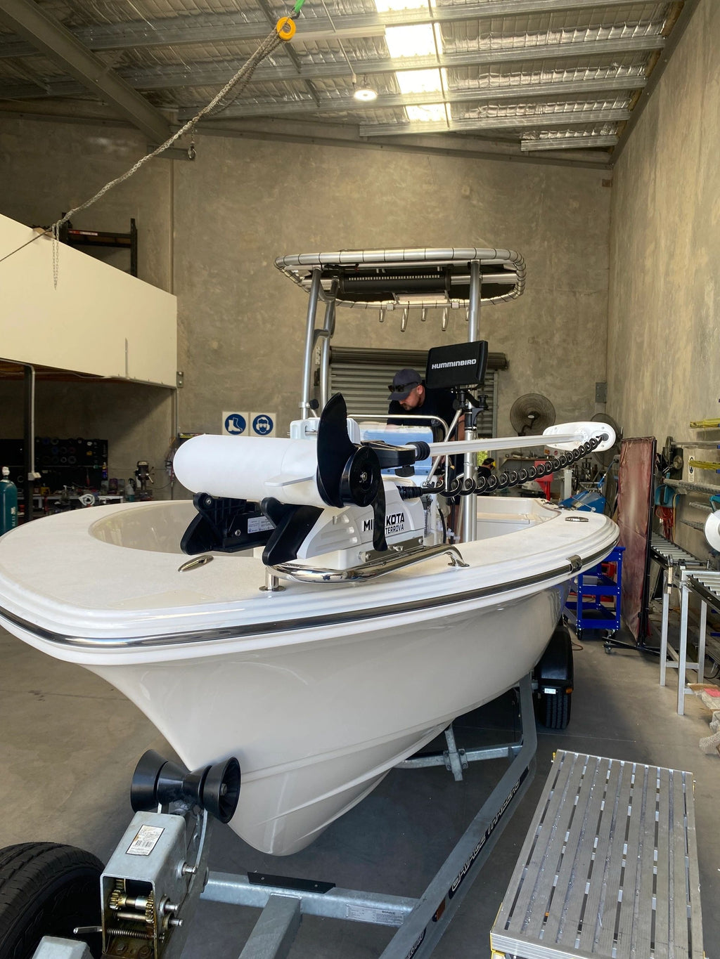 Sportsman Minn kota - Motorguide Bracket image 7