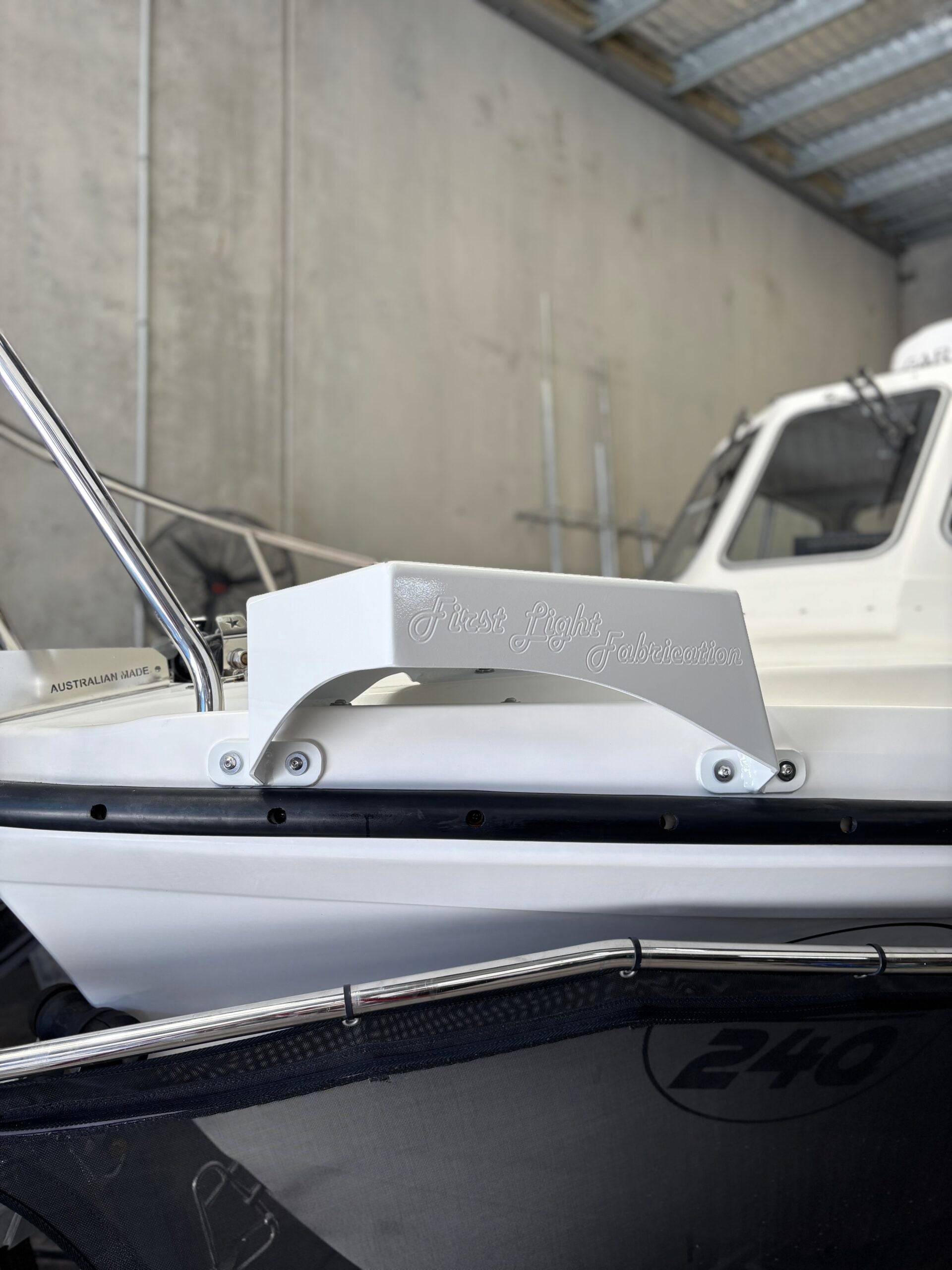 Bass Straight Boats Offshore '24 Trolling Motor Mount image 2