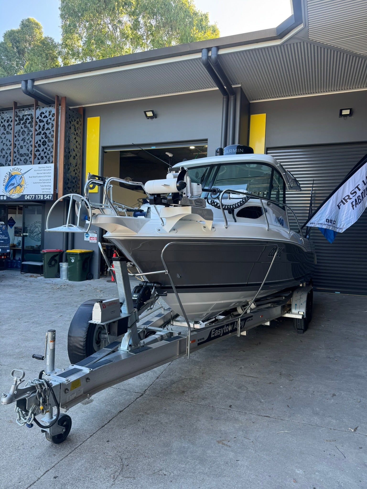 Cruise Craft Explorer 720 HT Trolling Motor Mount image 1