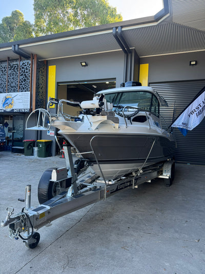 Cruise Craft Explorer 720 HT Trolling Motor Mount image 1