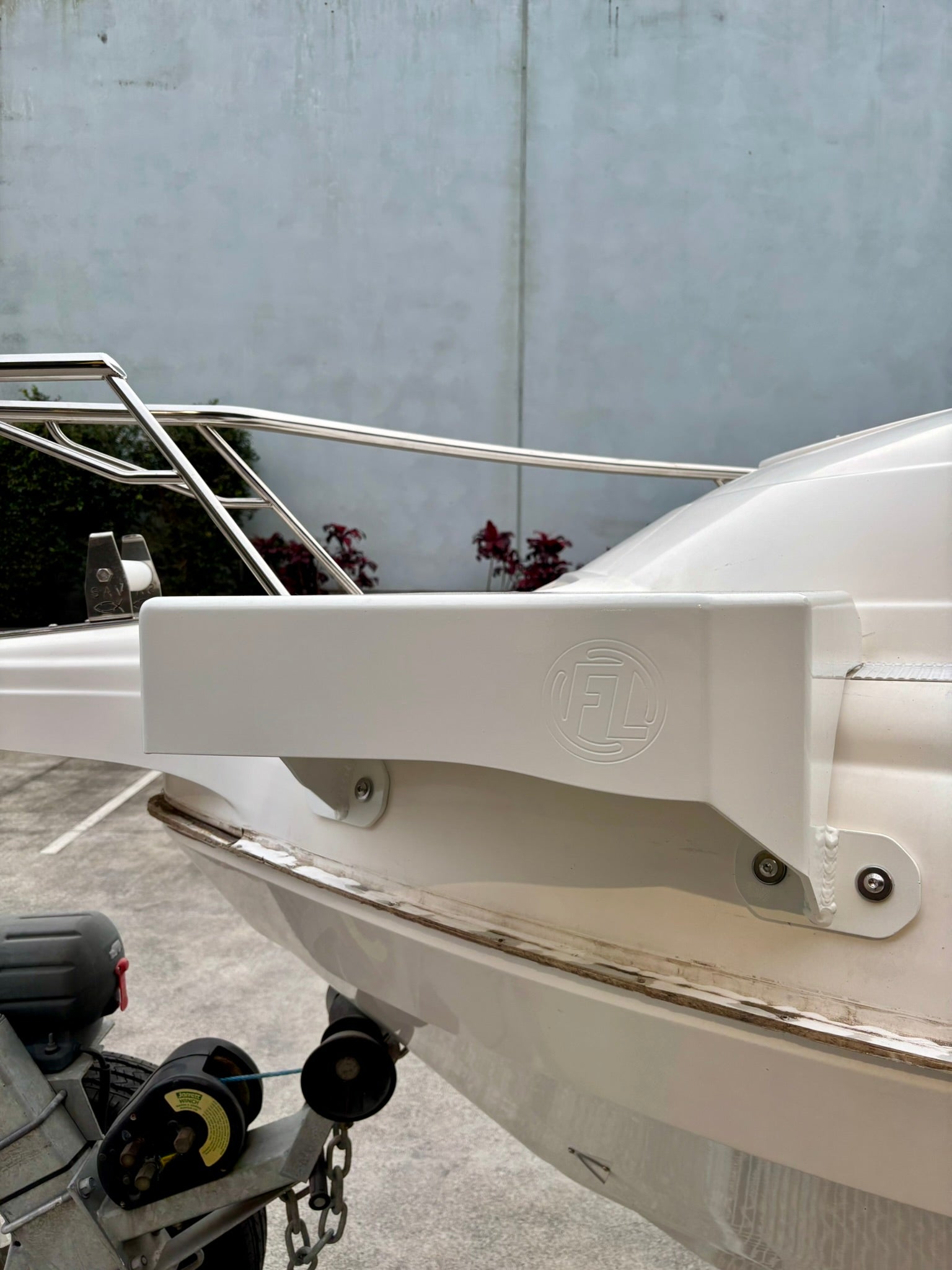 Haines Hunter 650 Classic Motor Mount image 2