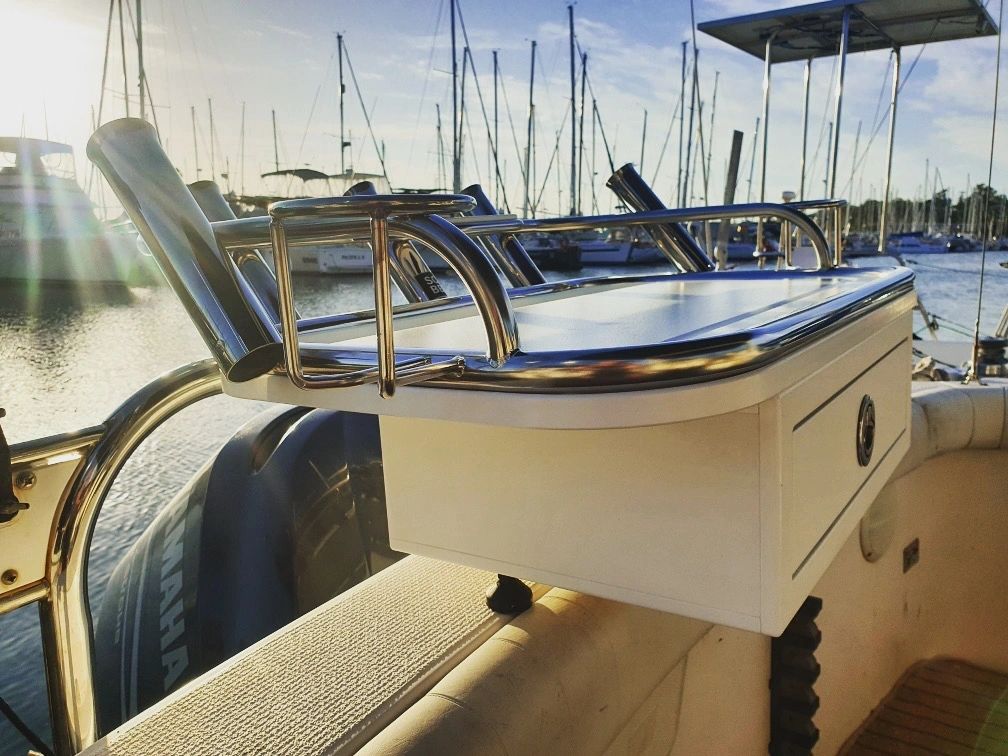 Stainless Steel Bait Board 75x45cm Base With Drawer image 8