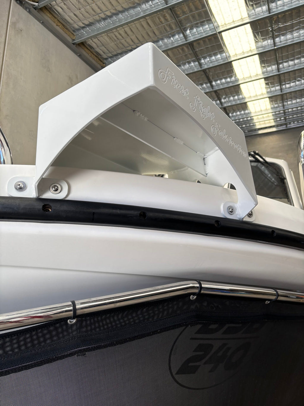 Bass Straight Boats Offshore '24 Trolling Motor Mount image 5