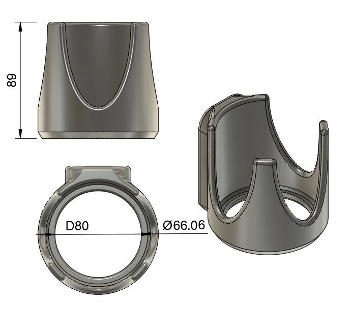 Boat Cup Holder with Push Lock Puck image 9